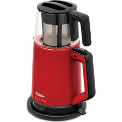 Fakir Tea N More 1650 Watt Cam Demlikli Çay Makinesi Kırmızı 