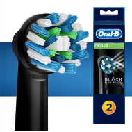 Oral-B Cross Action Black Edition Yedek 2'li EB50